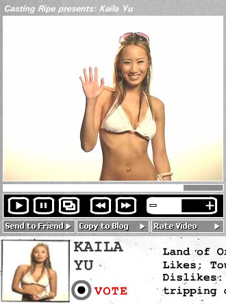 Vote for Kaila Yu at RipeTV.com