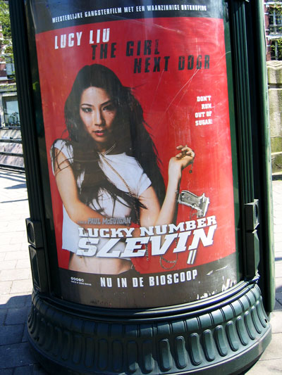 Lucy Liu Lucky Number Slevin poster