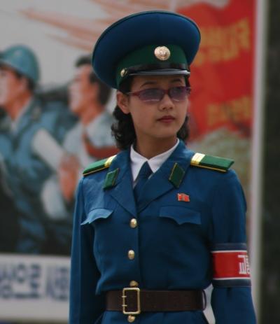 Pyongyang Traffic Warden