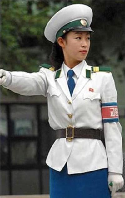 Pyongyang Traffic Warden